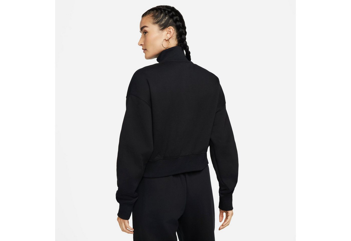 Nike Sportswear Fleecepullover Nike Damen Pullover Oversize 1/2-Zip Phoenix FL. Sweatshirt DQ5767 – Bild 2 von 2