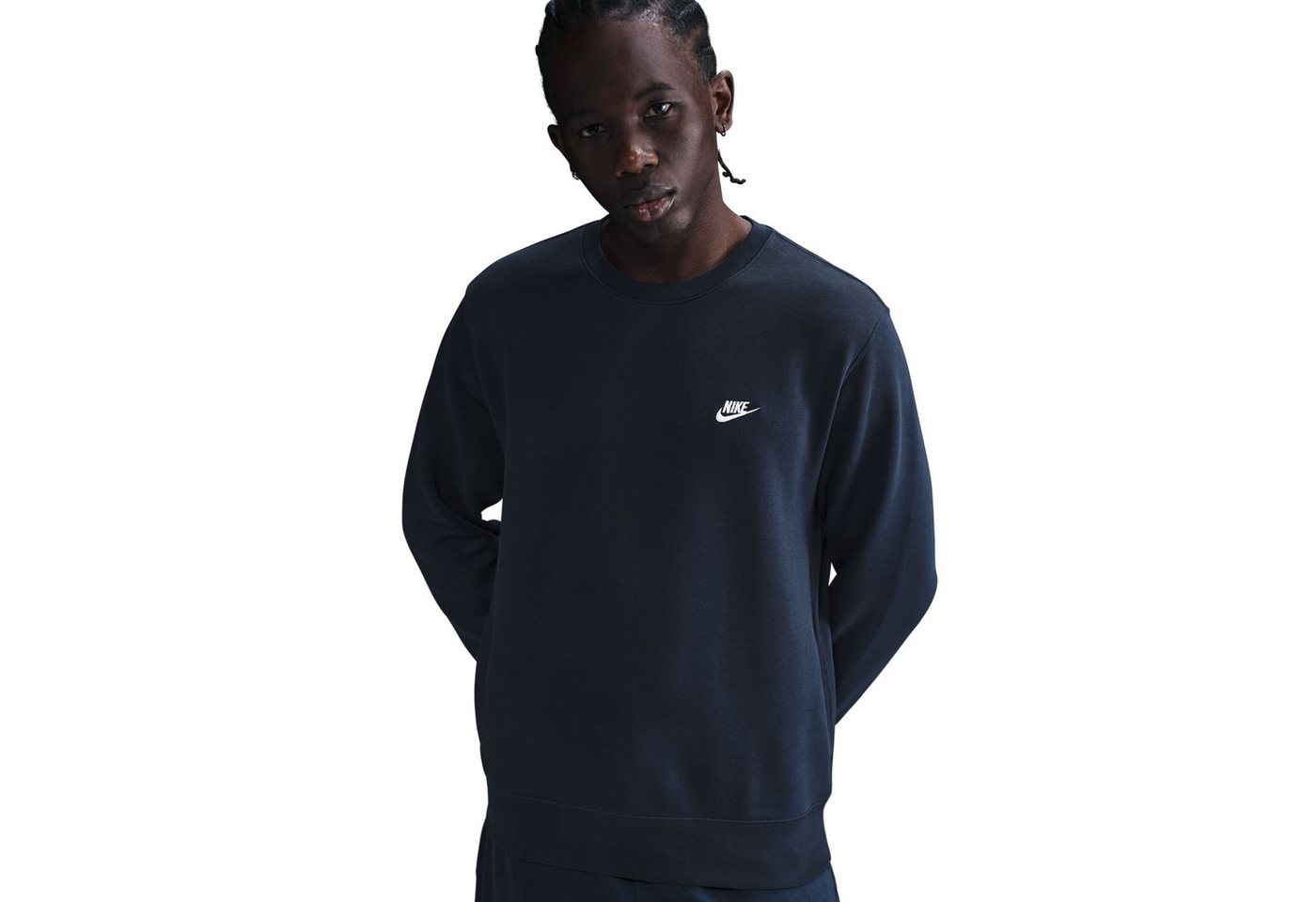 Nike Sportswear Fleecepullover Nike Herren Pullover Club BB Crew FN3886 – Bild 3 von 3