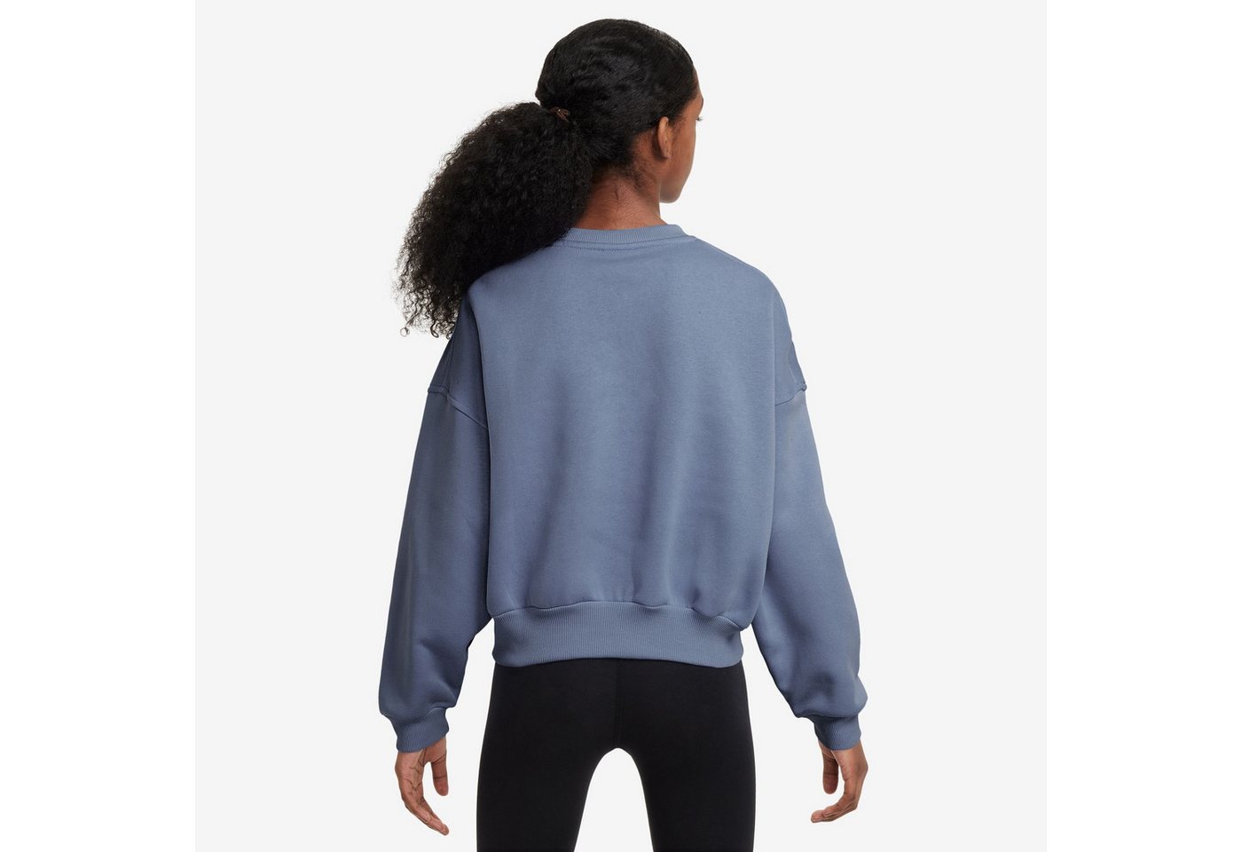 Nike Sportswear Fleecepullover Nike Mädchen Pullover Sportswear Club Fleece Bi FZ9244 – Bild 2 von 3