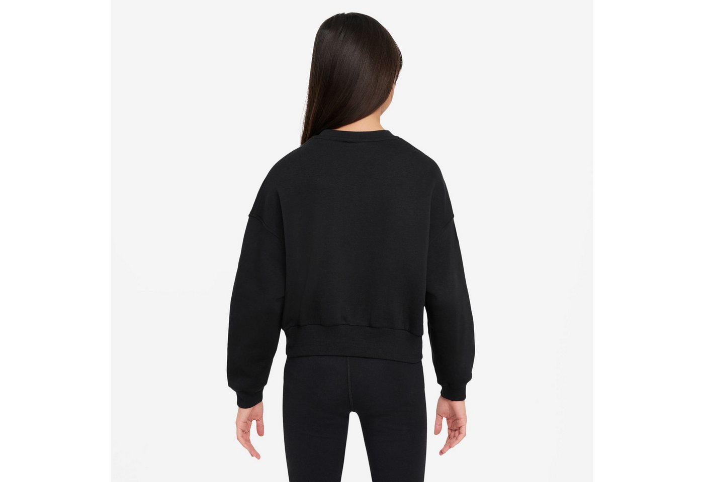 Nike Sportswear Fleecepullover Nike Mädchen Pullover Sportswear Club Fleece Bi FZ9244 – Bild 2 von 3