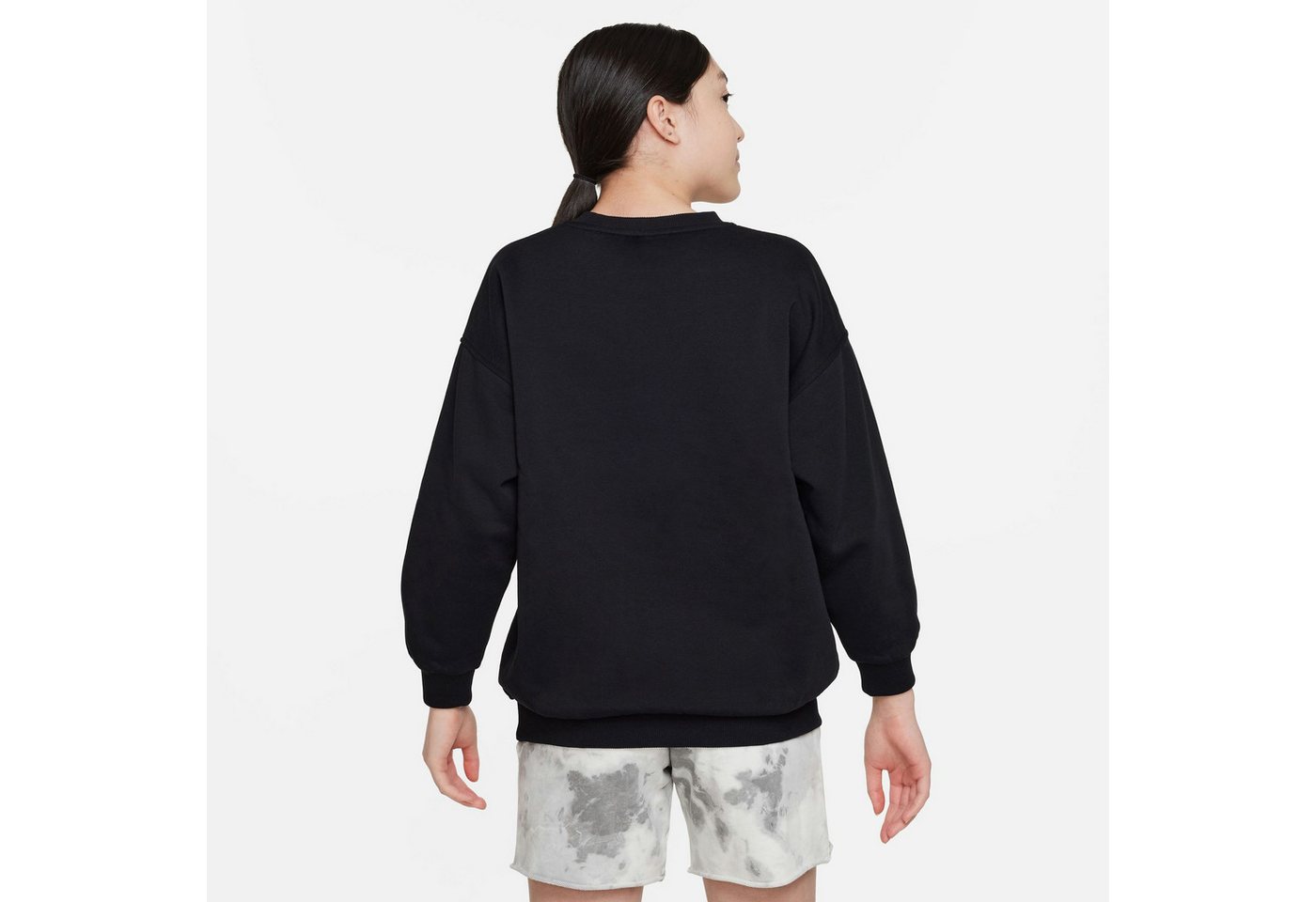 Nike Sportswear Fleecepullover Nike Mädchen Pullover Club Fleece Sweatshirt FD2923 – Bild 2 von 2