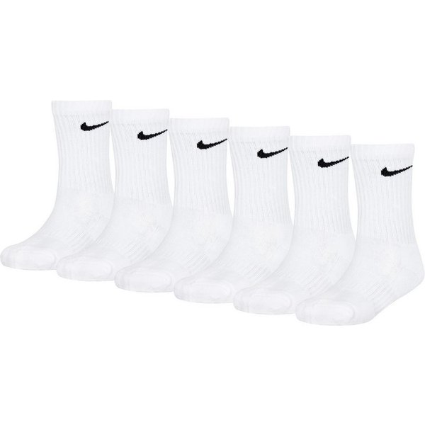 Nike Sportswear Socken NHB NIKE DF PERF BASIC CREW für Kinder geeignet, aus Baumwolle, Polyester und Elasthan