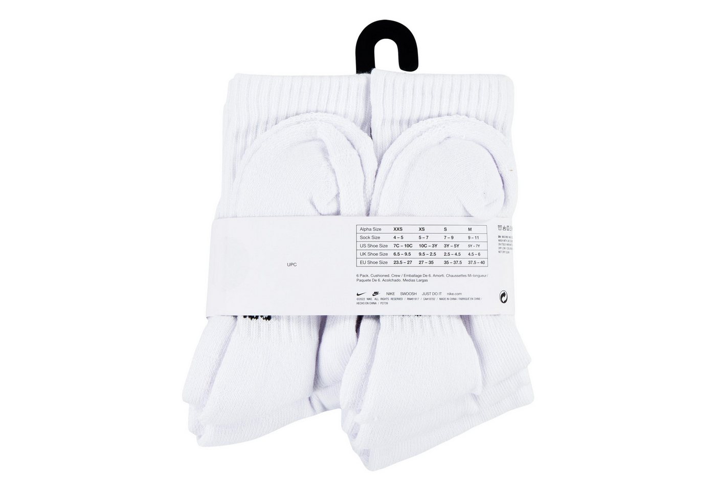 Nike Sportswear Socken NHB NIKE DF PERF BASIC CREW für Kinder geeignet, aus Baumwolle, Polyester und Elasthan – Bild 4 von 5