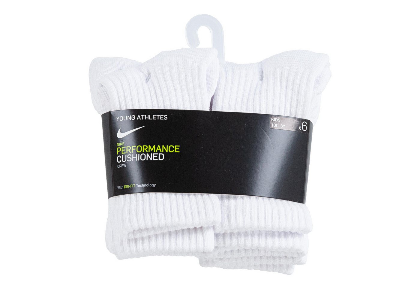 Nike Sportswear Socken NHB NIKE DF PERF BASIC CREW für Kinder geeignet, aus Baumwolle, Polyester und Elasthan – Bild 5 von 5