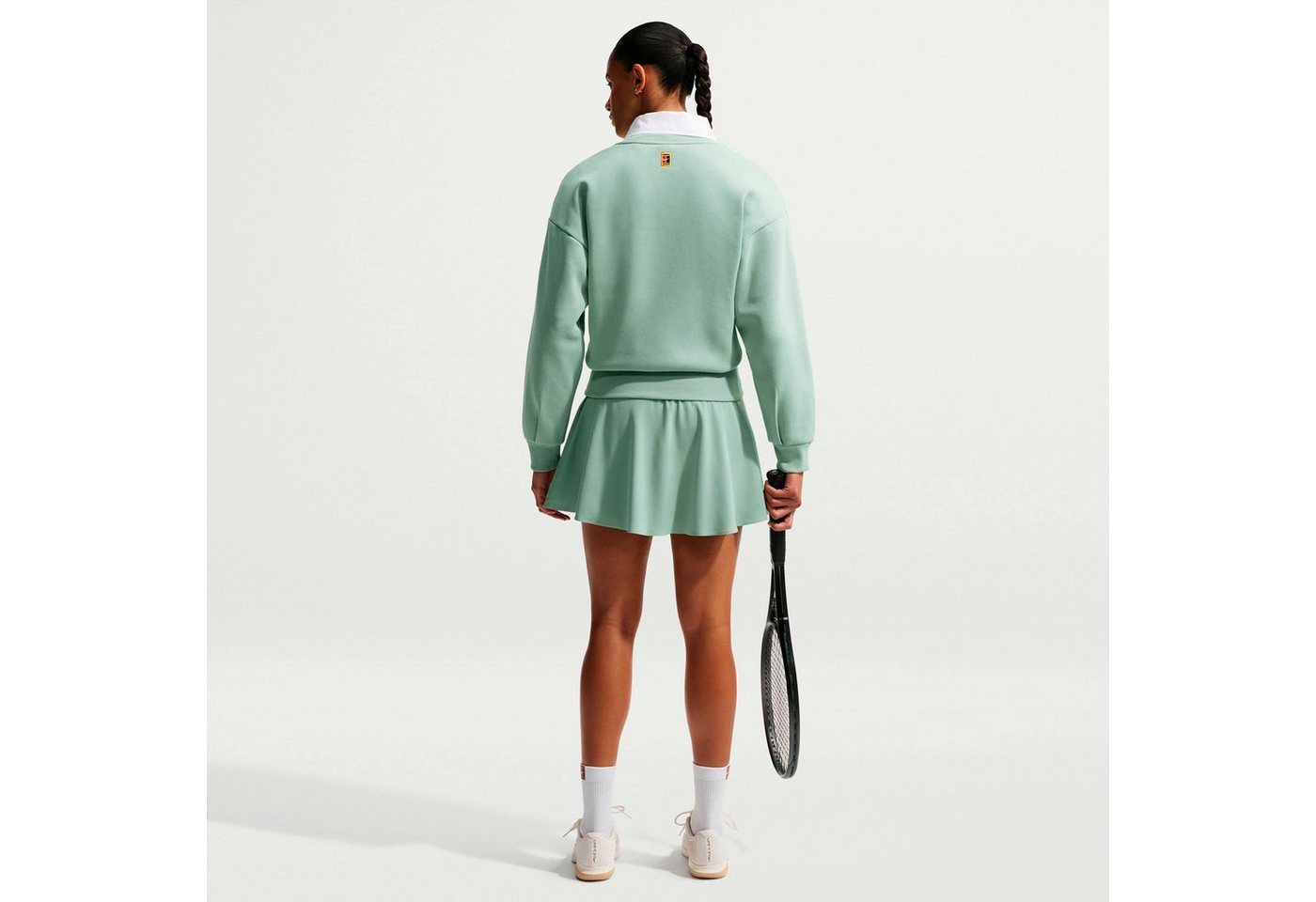 Nike Sweatshirt Court Fleece Crew – Bild 3 von 5