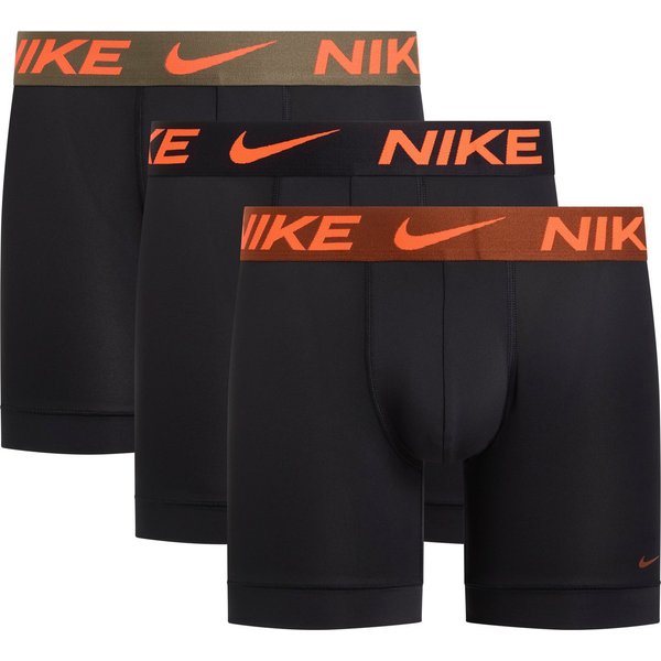Nike Underwear Boxer BOXER BRIEF 3PK (Packung, 3-St., 3er) mit Logo-Elastikbund