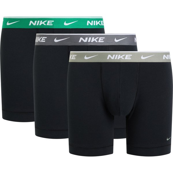 Nike Underwear Boxer BOXER BRIEF 3PK (Packung, 3-St., 3er) mit Logo-Elastikbund
