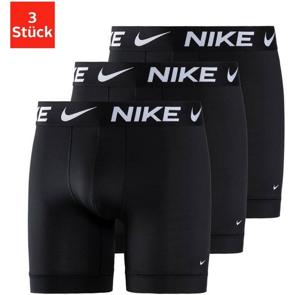 Nike Underwear Boxer BOXER BRIEF 3PK (Packung, 3-St., 3er) mit Logo-Elastikbund