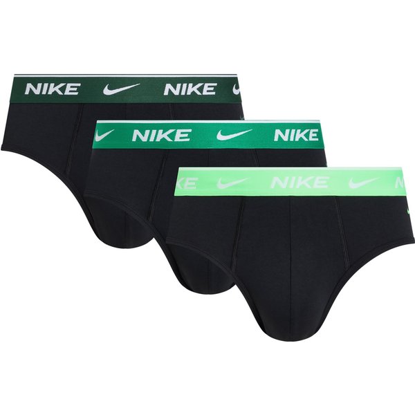 Nike Underwear Slip BRIEF 3PK (Packung, 3-St., 3er) mit Logo-Elastikbund