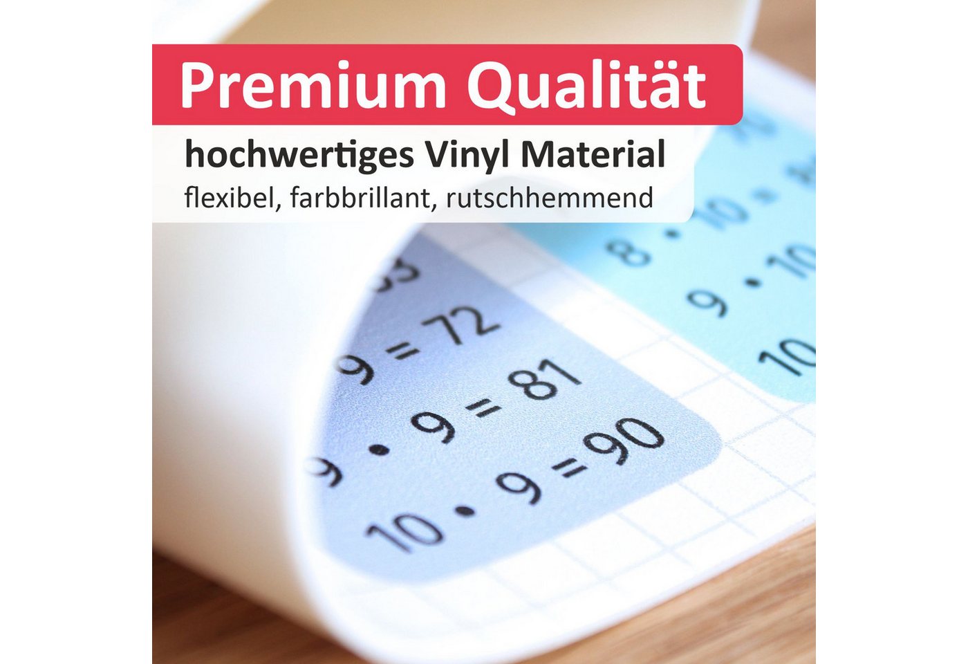 nikima Platzset stabiles Vinyl Tischset Waldtiere Kinder Platzset abwaschbar, (1-St) – Bild 5 von 5