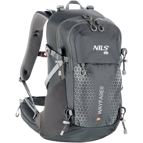 NILS CAMP Trekkingrucksack Wanderrucksack 35 L Freizeitrucksack (1-tlg., Schutz vor Wasser), atmungsaktive Rückenbelüftung für hohen Tragekomfort