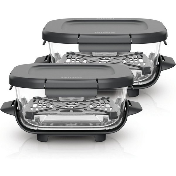 NINJA Aufbewahrungsbecher CRISPi TempWare, Inklusive 2 BPA-freie, auslaufsichere Deckel