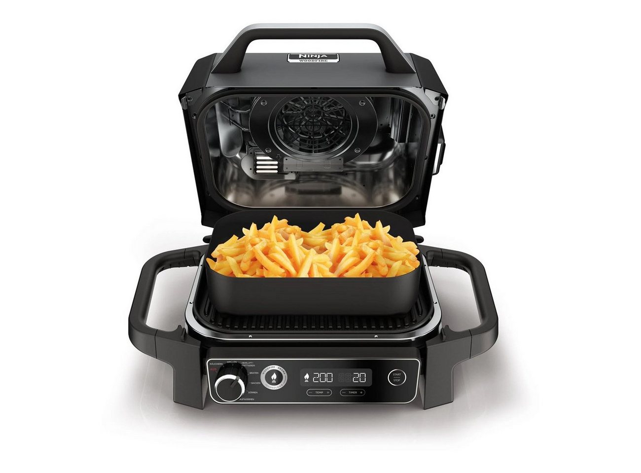 NINJA Elektrogrill OG701EU Woodfire, 2400 W – Bild 3 von 5