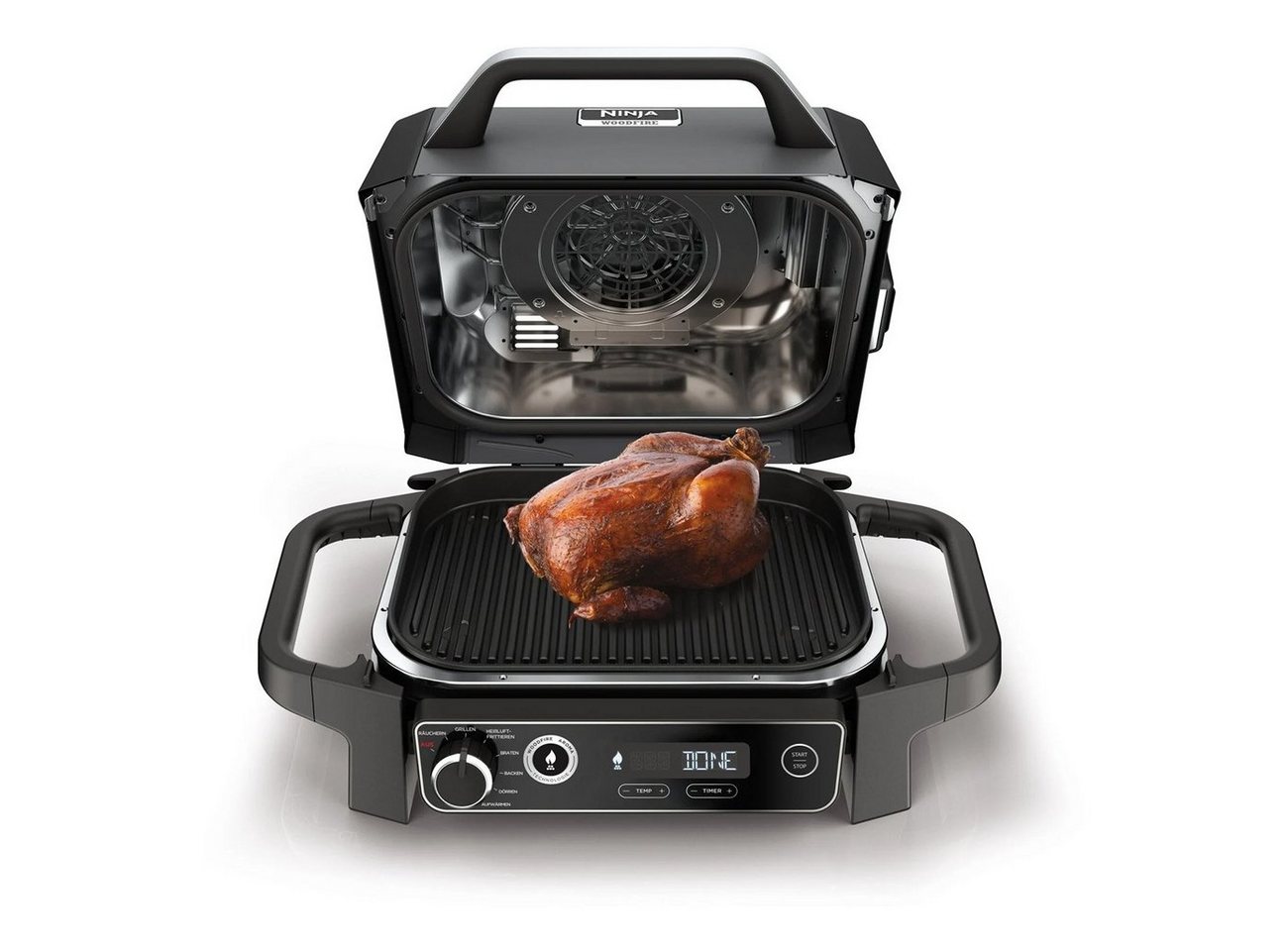 NINJA Elektrogrill OG701EU Woodfire, 2400 W – Bild 5 von 5