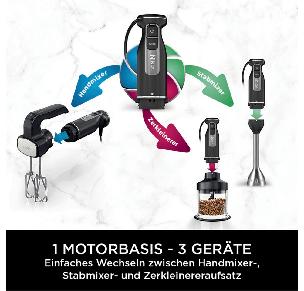 NINJA Handmixer CI100EU 3-in-1, 850 W – Bild 2 von 5