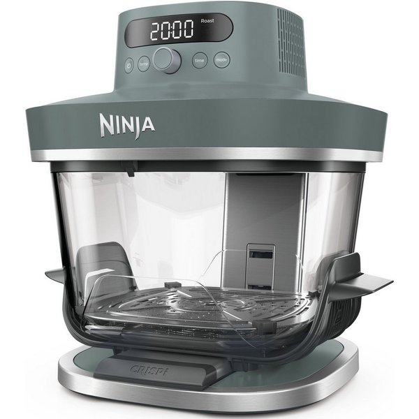 NINJA Heißluftfritteuse AS101EUGY, Extragroßes 5,7 L Fassungsvermögen, PFAS-frei, 2050 W, 7 Kochfunktionen, Vorbereitung, Zubereitung + Aufbewahrung von Speisen