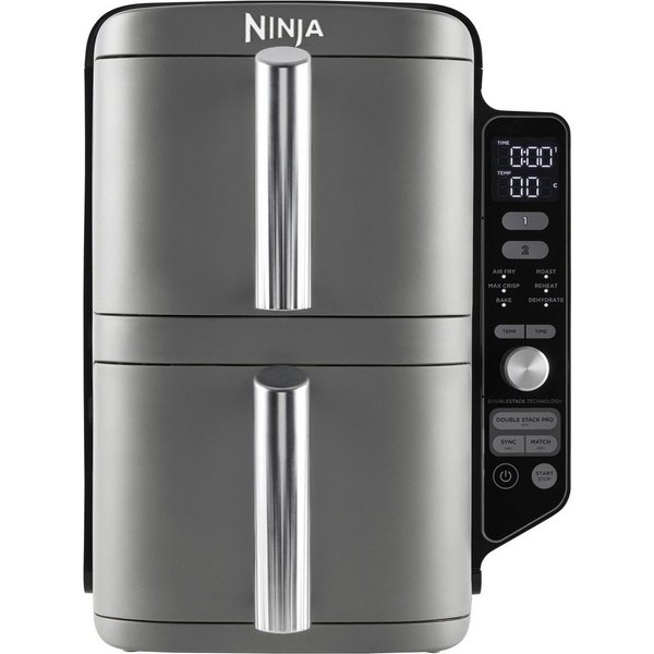 NINJA Heißluftfritteuse SL400EU Double Stack XL, 2470 W