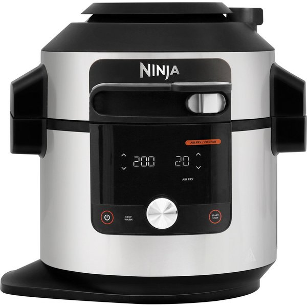 NINJA Multikocher Foodi MAX 14-in-1 SmartLid Multikocher OL750EU, 1760 W, 7,5 l Schüssel