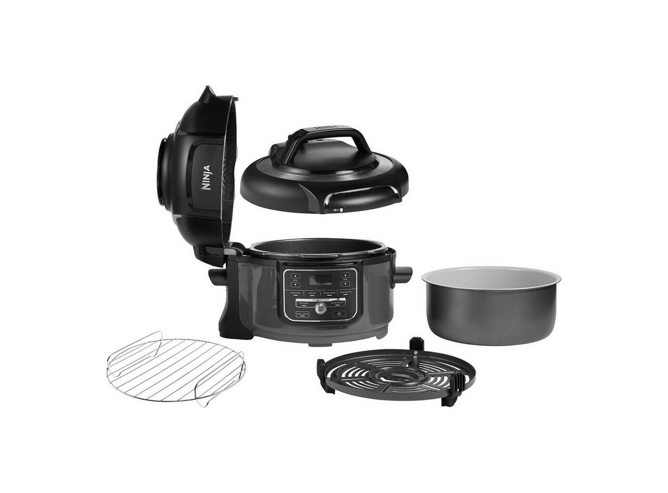 NINJA Multikocher Foodi MINI OP100EU, 1460 W, 4,7 l Schüssel – Bild 2 von 5
