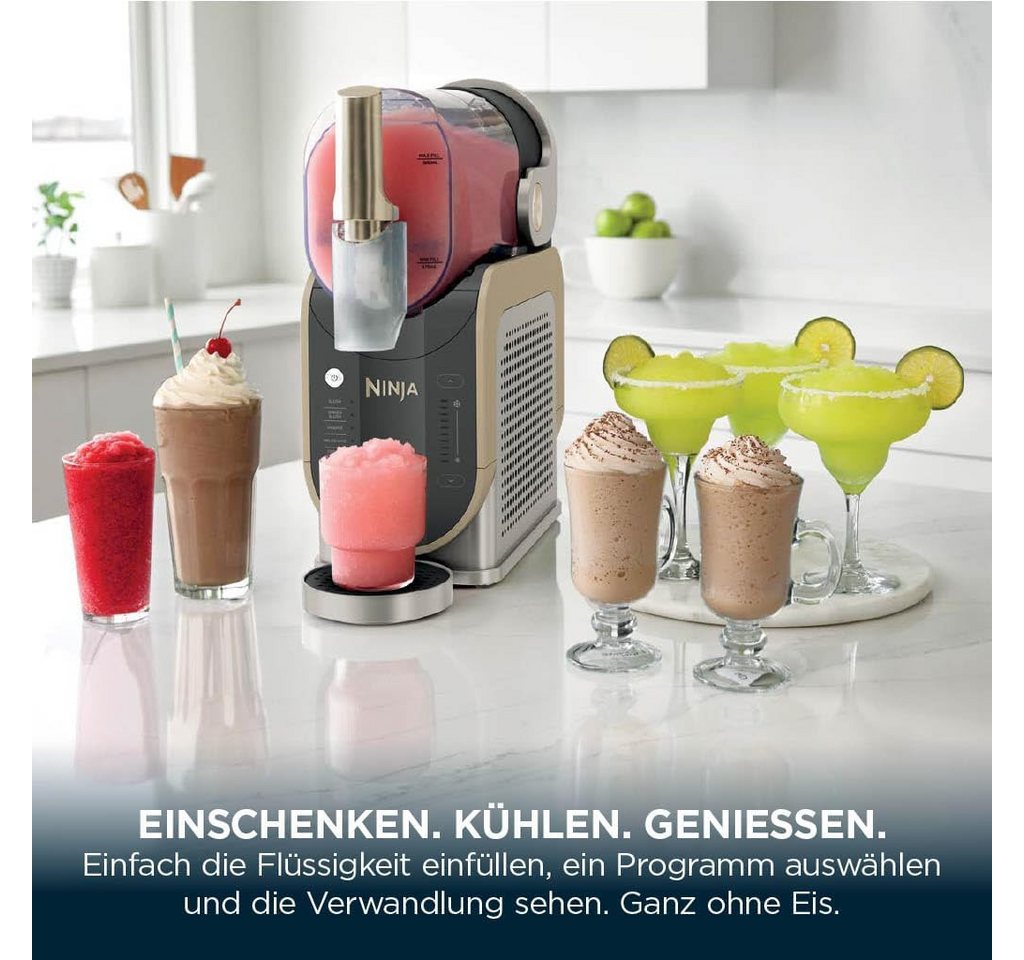 NINJA Slush-Eismaschine für Slush, Eis-Cocktails, Frappé, Milchshakes, Saft - FS301EUSTGD – Bild 2 von 5