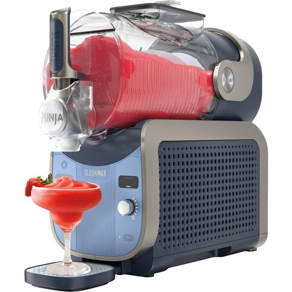NINJA Slush-Eismaschine SLUSHi MAX – Cyberspace FS605EUBL, 3,31 l, 440 W, für gefrorene Getränke, SlushAssist-Technologie