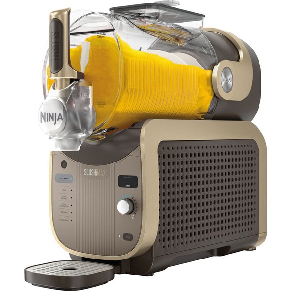 NINJA Slush-Eismaschine SLUSHi MAX – Mokka FS605EUBR, 3,31 l, 280 W, für gefrorene Getränke, SlushAssist-Technologie