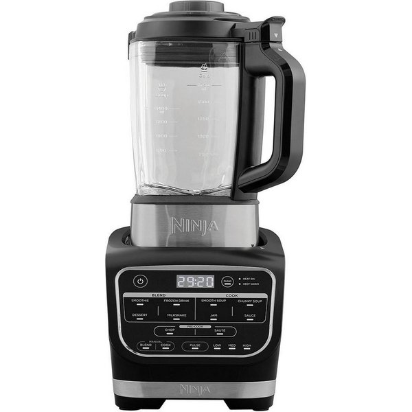NINJA Standmixer HB150EU Suppenkocher, 1000 W, bis zu 1,7L Volumen, incl. eingebautem Heizelement