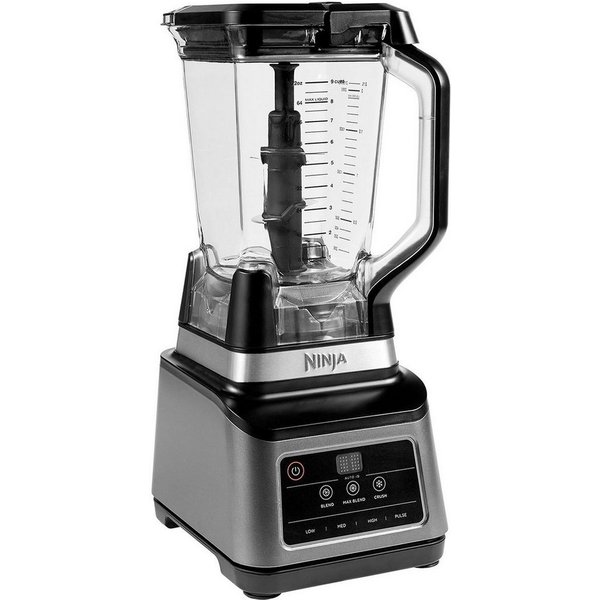 NINJA Standmixer mit Auto-iQ BN750EU, 1200 W, incl. 2,1 L Krug, 0,7 L Becher & 2 Deckel