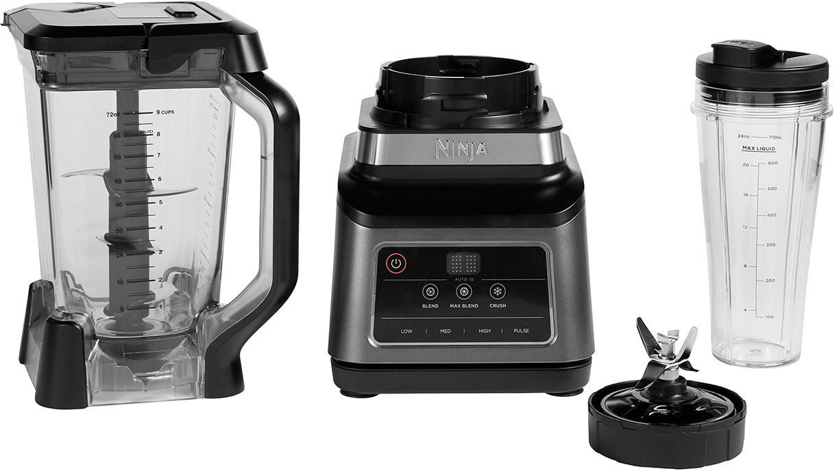 NINJA Standmixer mit Auto-iQ BN750EU, 1200 W, incl. 2,1 L Krug, 0,7 L Becher & 2 Deckel – Bild 5 von 5
