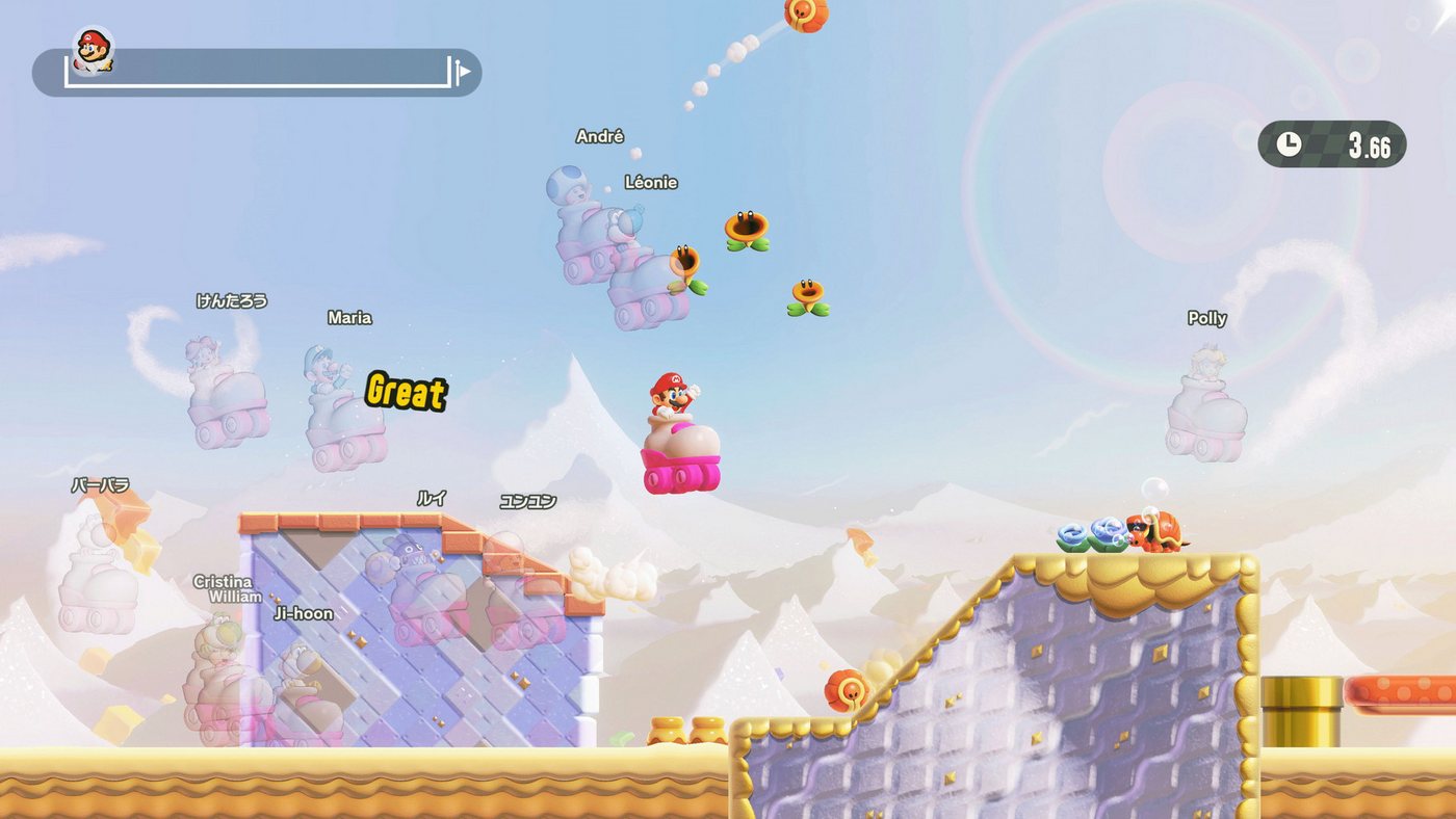 Switch 2 Super Mario Bros. Wonder – Gemeinsam im Bellabel-Park (Softwarekarte), Nintendo Switch 2 – Bild 4 von 5