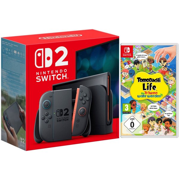 Nintendo Switch 2 Switch 2 + Tomodachi Life: Wo Träume wahr werden