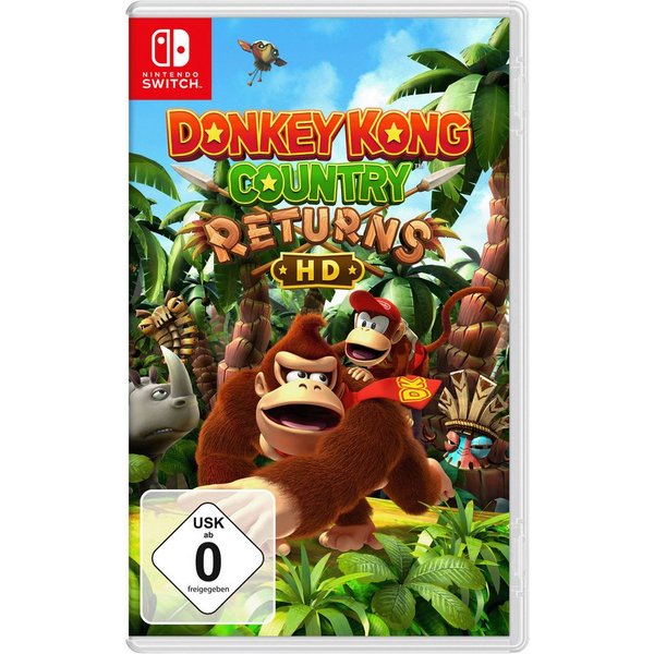 Donkey Kong Country Returns HD (Softwarekarte), Nintendo Switch