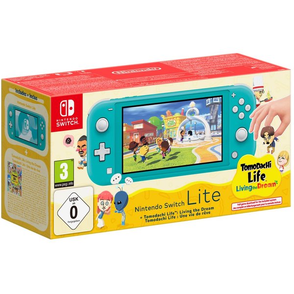 Nintendo Switch Nintendo Switch Lite + Tomodachi Life: Wo Träume wahr werden