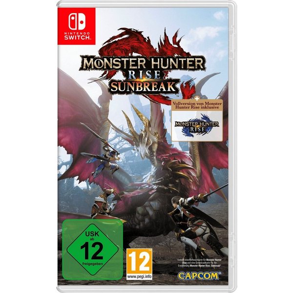 Monster Hunter Rise + Sunbreak Set (Softwarekarte), Nintendo Switch