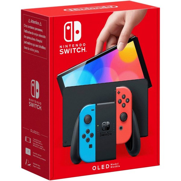Nintendo Switch OLED NEON Konsole r/b