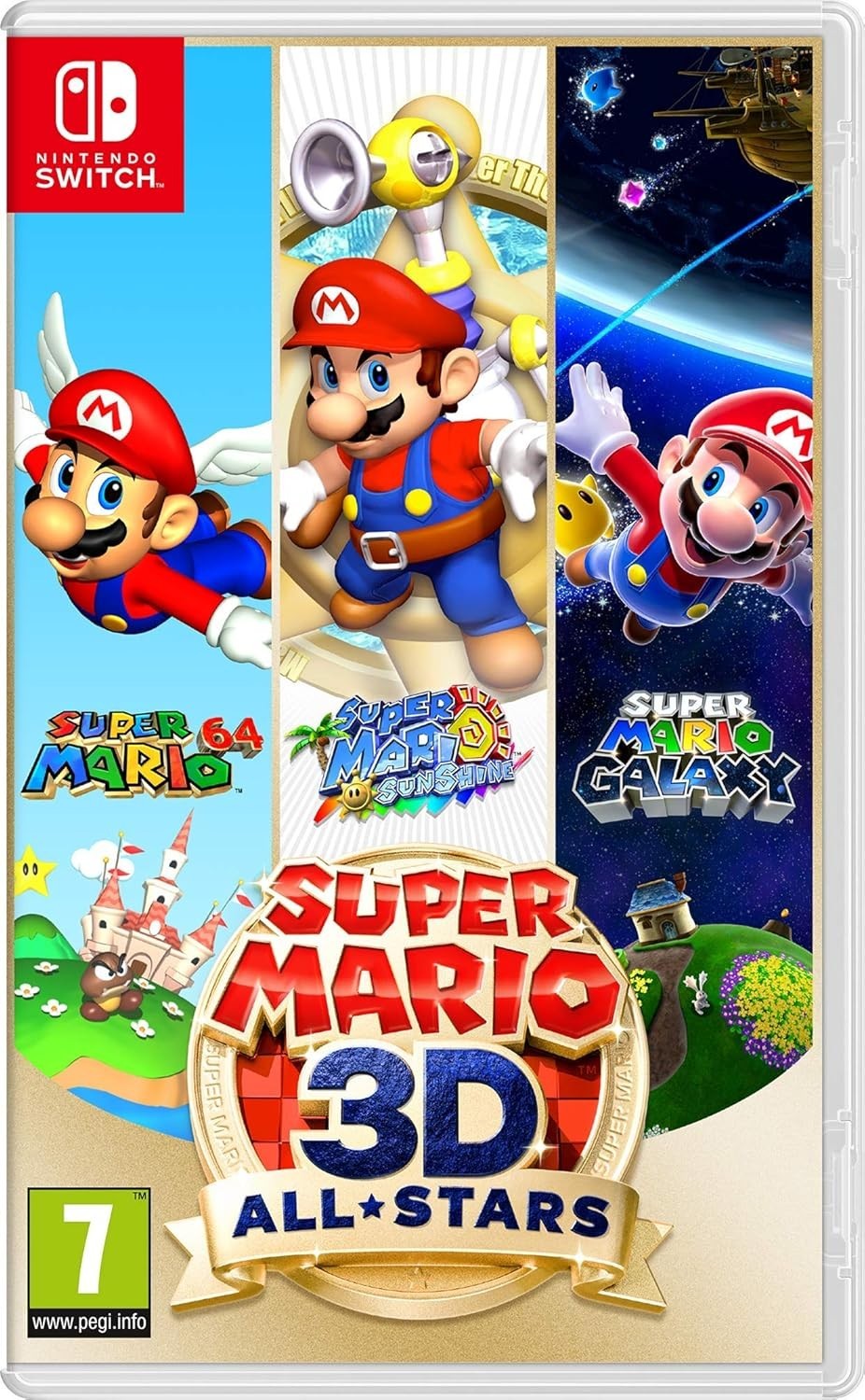 Nintendo Switch Super Mario 3D All-Stars 3 Mario Spiele Games HD Sammlung