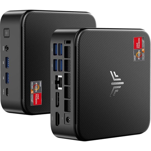 NiPoGi E3B AMD Ryzen 5 7430U, 16GB/32GB RAM, 512 GB SSD, Windows 11 pro Mini-PC (AMD Ryzen 5 7430U, AMD Radeon Vega 7 Grafik, 16GB LPDDR4X GB RAM, 512 GB SSD, L