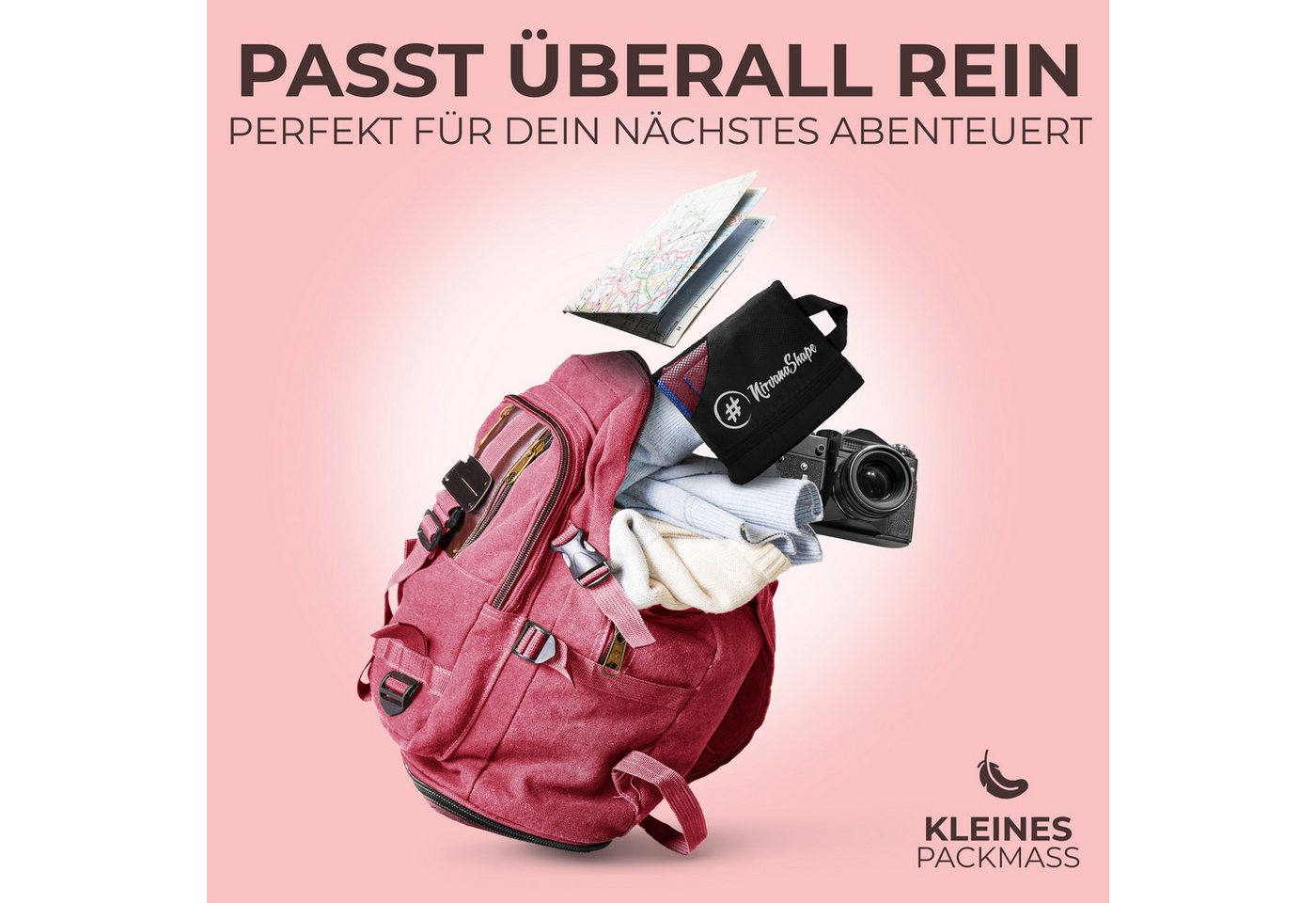 NirvanaShape Sporthandtuch Mikrofaser Handtuch, Microfaser Handtücher als Reisehandtuch, (Set), Microfaser Handtuch als Strandtuch oder Fitneesshandtuch – Bild 3 von 5
