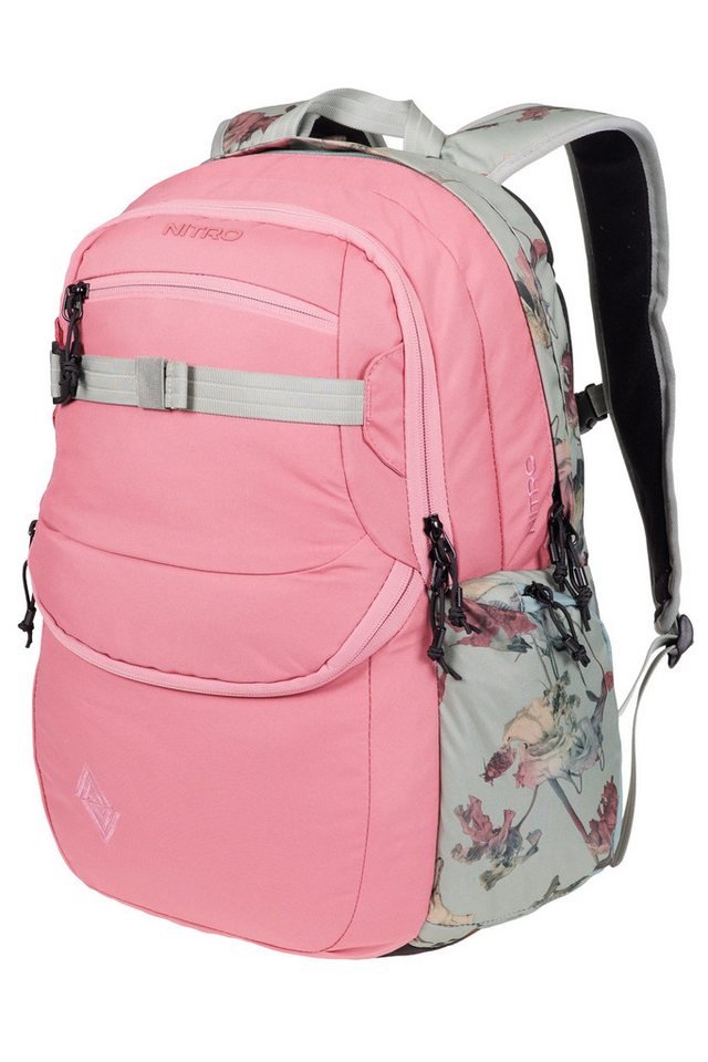 NITRO Schulrucksack Jungen Mädchen Future Hero Schultasche Rucksack (4 Teile Set, inkl. Mäppchen Box, inkl. Sportbeutel, inkl. Trinkflasche), viel Stauraum Lapt – Bild 2 von 5