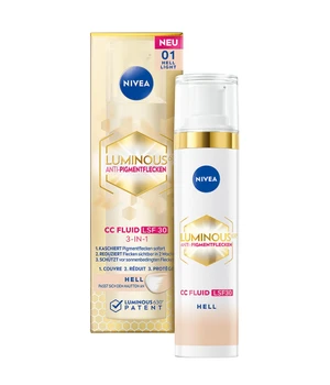 NIVEA Cellular Luminous630 Anti-Pigmentflecken CC-Fluid LSF 30 Gesichtsfluid · 40 ml