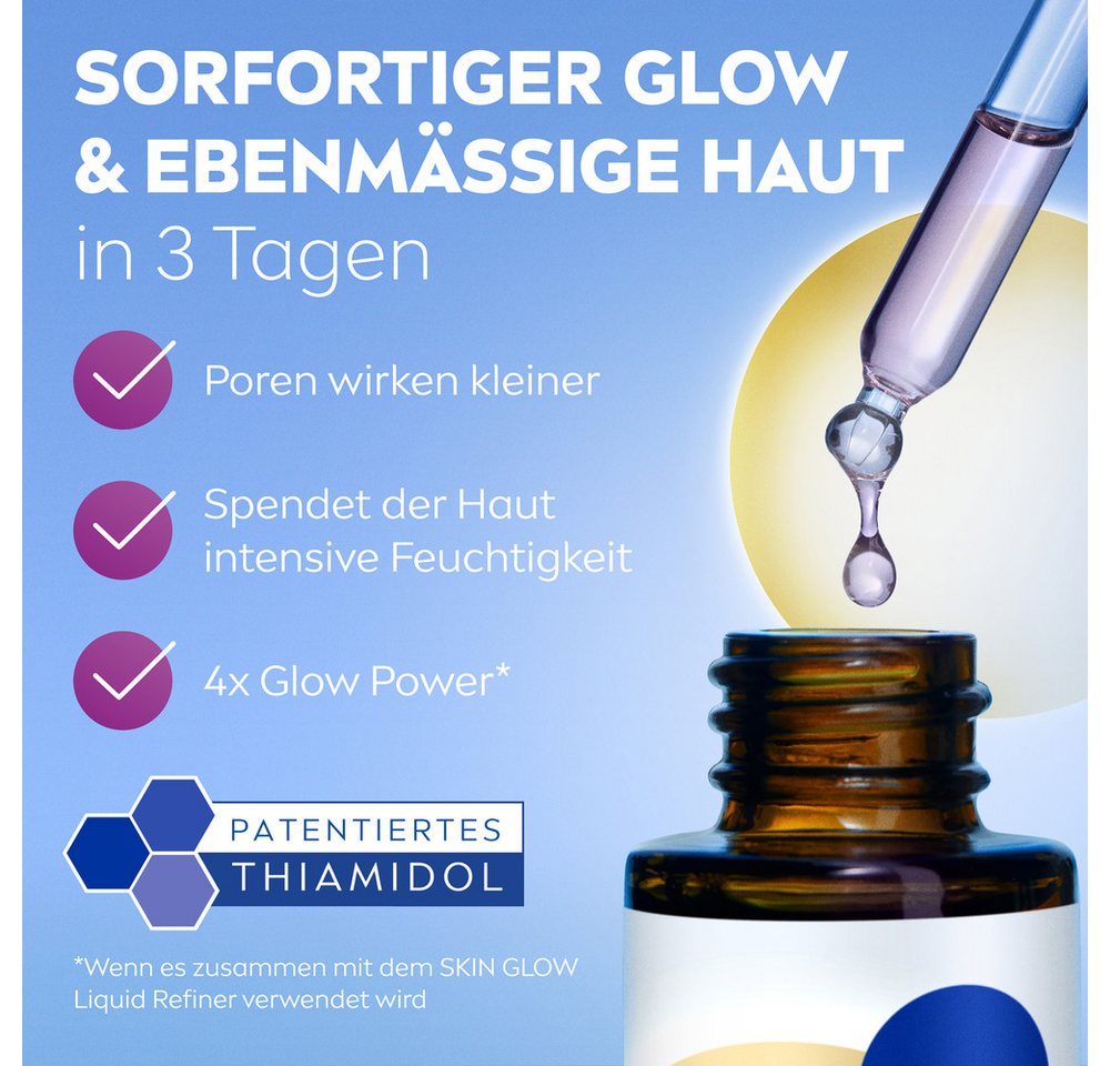 Nivea Gesichtsserum LUMINOUS630® Skin Glow Routine Set Instant Glow Serum + Liquid Refiner, 2-tlg., für einen ebenmäßigen Teint – Bild 5 von 5