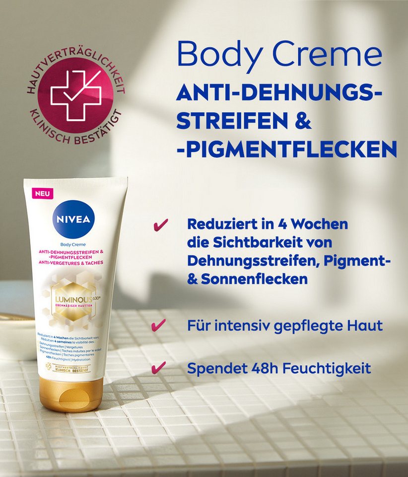 NIVEA Luminous W630 Körpercreme · 200 ml – Bild 4 von 5