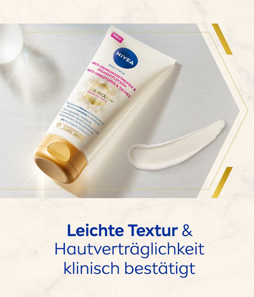 NIVEA Luminous W630 Körpercreme · 200 ml – Bild 5 von 5