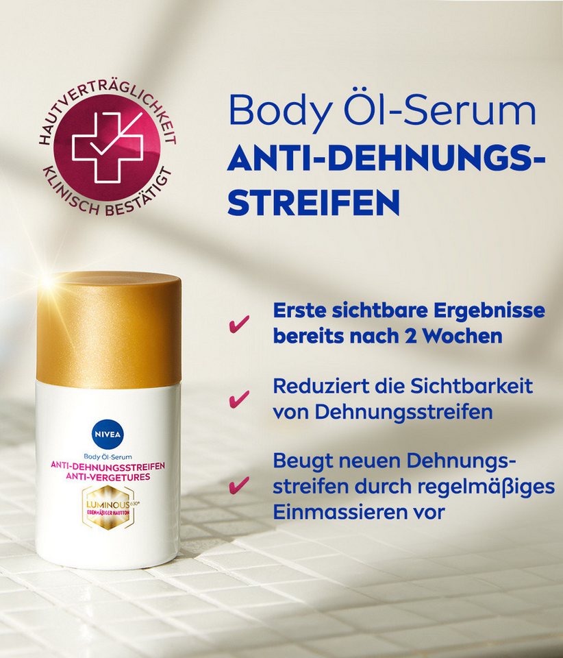 NIVEA Luminous W630 Körperöl · 100 ml – Bild 3 von 5