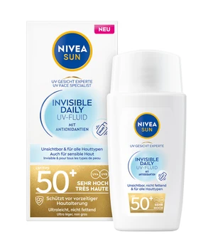 NIVEA SUN UV Gesicht Experte Invisible Daily UV-Fluid LSF 50+ Sonnengel · 40 ml