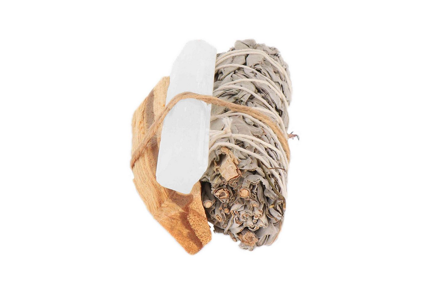 NKlaus Räucherschale Räucher-Set Salbei, Palo Santo & Selenit – Bild 2 von 2