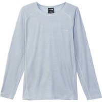NNORMAL Bekleidung Merino Long Sleeve, Größe L in Blau