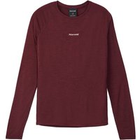 NNORMAL Bekleidung Merino Long Sleeve, Größe XL in Rot