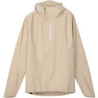 NNORMAL Bekleidung Trail Rain Jacket, Größe XS in Beige