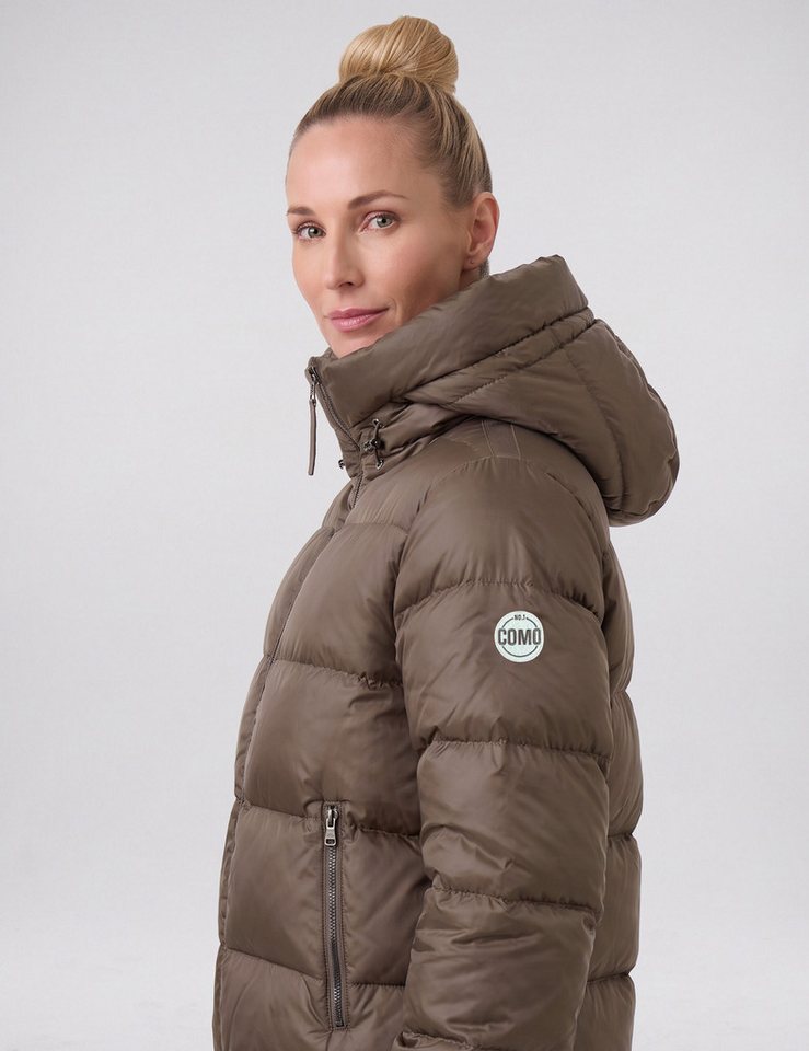 No.1 COMO Winterjacke SCOTTIA mit Kapuze – Bild 4 von 4